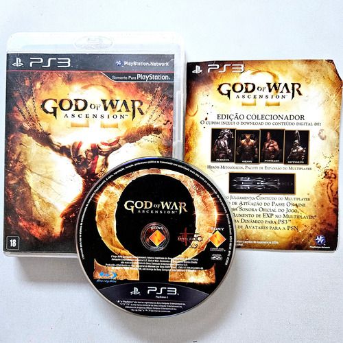 God Of War Ascension Original Playstation 3 Ps3 (Usado)