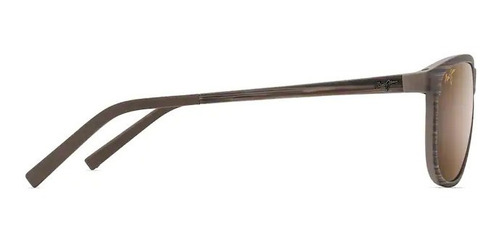 Imagen 3 de 3 de Lentes De Sol Maui Jim Dragons Teeth Marron/ Bronce H811-25c