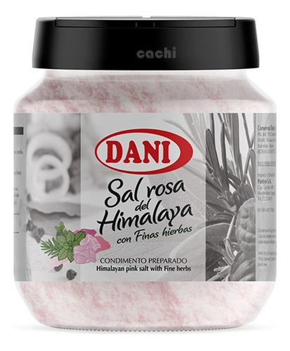 Sal Del Himalaya Molida Con Finas Hierbas Dani 1kg