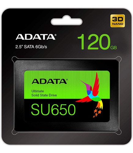 Disco Duro Solido Adata Su655 Ssd 120gb 2.5 Sata