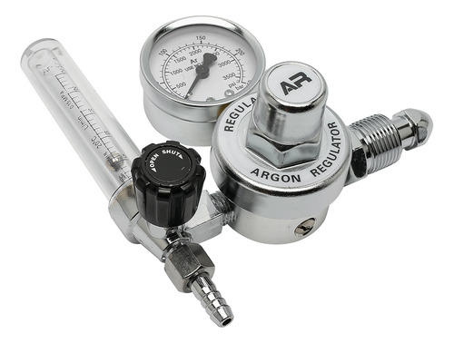 Válvula de Control con Caudalímetro Gadnic Reguladora Para Atal y Argón Presión 215MM