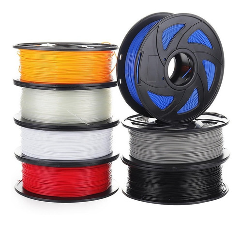 Pack 20 Filamentos Pla Impresora 3d Rollo 1kg 1.75mm Anet