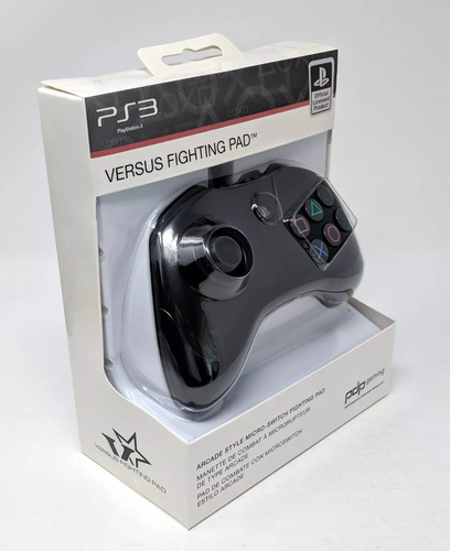 Control Alambrico Pdp Versus Fighting Pad Compatible Ps3 (Reacondicionado)