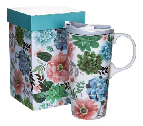 Taza De Café Topadorn Y Taza De Viaje De Cerámica Con Caja T