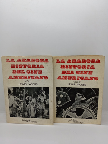 La Azarosa Historia Del Cine Americano - Lewis J. - 2 Tomos 