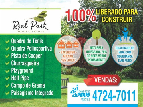 Terreno Vila Oliveira Mogi Das Cruzes/sp - 2324