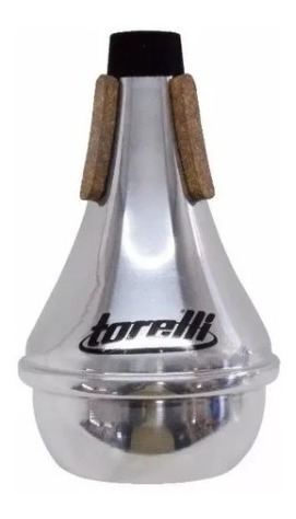 Surdina Trompete Ta-113 Straight Alumínio Polido - Torelli