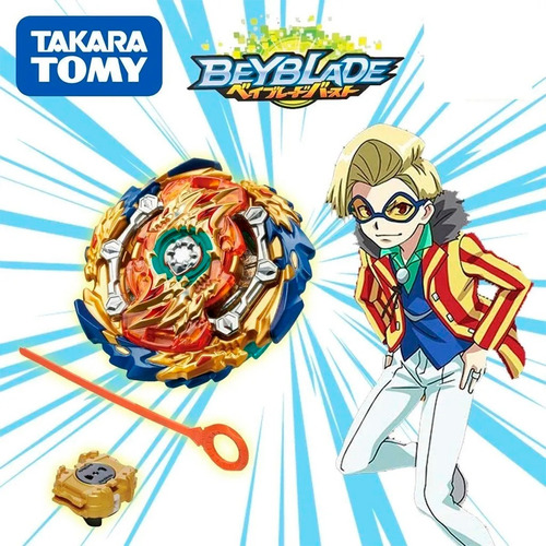 Imagen 5 de 5 de Beyblade Takara Tomy Trompo De Juguete Bley Bley