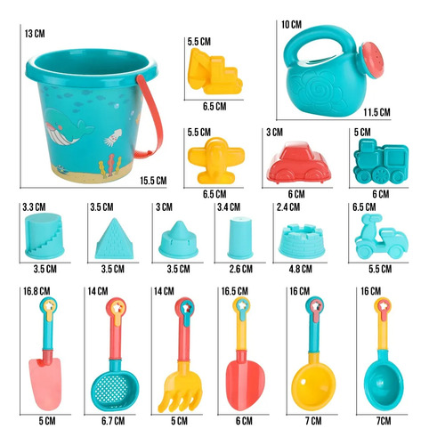 Juego De Juguetes Para Niños De 18 Piezas, Juego De Juguetes