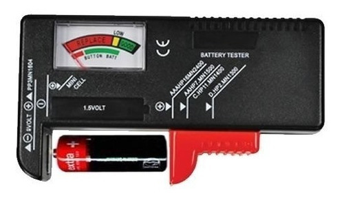 Testador De Pilhas Baterias Medidor Normal Recarregável