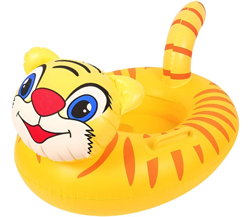 Flotador Salvavidas Tigre Amarillo Bebe Piscina Inflable