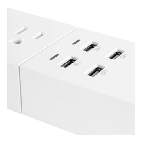 Imagen 5 de 6 de Multitoma Inteligente Wifi Nexxt 4usb Smart App Alexa Google