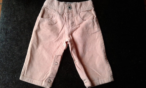 Pantalon Corderoy Bebe Nena Rosa Paula Cahen Danvers 3 Meses