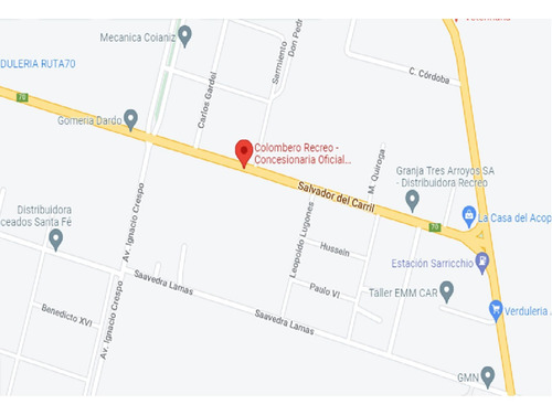 Imagen 6 de 7 de Lote A La Venta En Recreo - Sobre Ruta 70