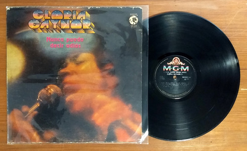 Gloria Gaynor Nunca Puedo Decir Adios 1975 Disco Lp Vinilo
