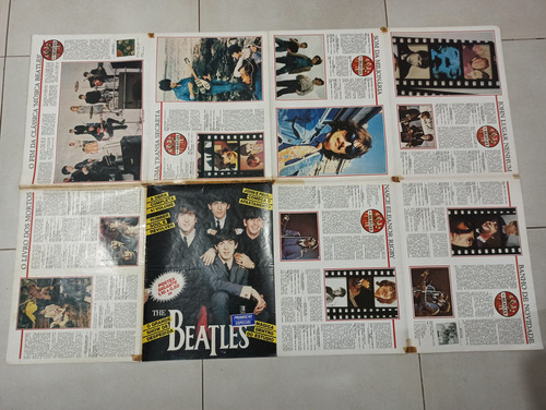 Revista Pôster The Beatles Som Três 4 (Usado)