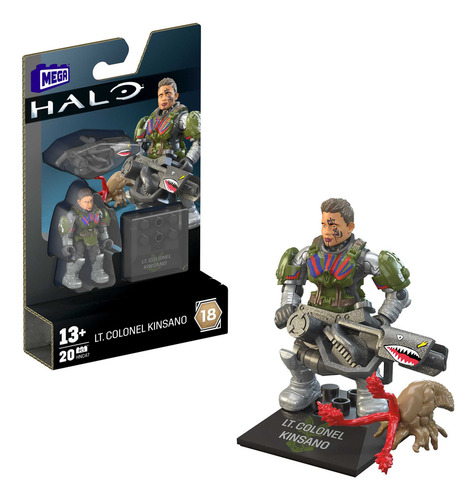 Mega Halo Juguete De Construcción Colección Hero Verde