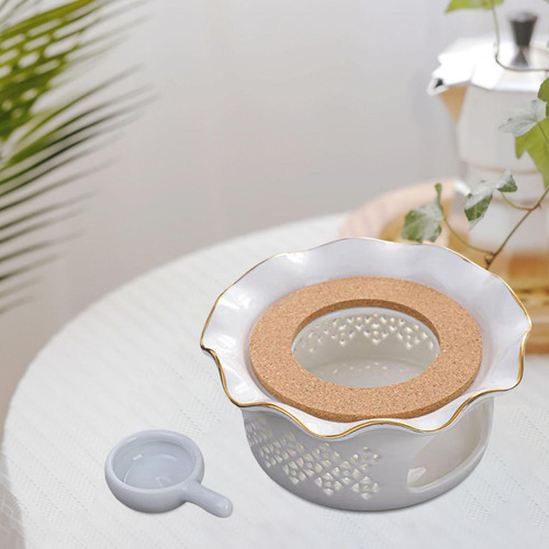 Aquecedor De Bule Aquecedor De Branco Branco 17 Cm X 7,5 Cm