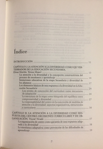 Libro La Atencion A La Diversidad En La Educacion Secundaria