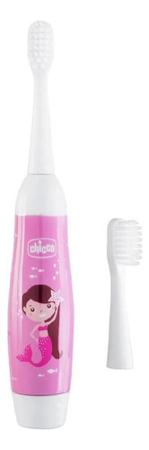 Cepillo de dientes eléctrico y recambio para niños Pink Mermaid Chicco