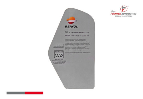 Aceite Moto Repsol Mineral 20w50 4t