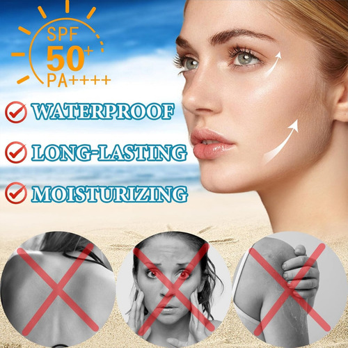 Sunscreen Stick Spf 50+, Protector Solar Facial Para Todo Ti