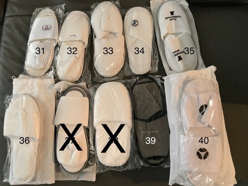 Imagen 2 de 2 de Pantuflas Sencillas De Tela (blancas Ó Negras)
