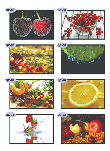 Imagem 10 de 10 de 5 Pôsters Cartaz Cozinha Gourmet Para Emoldurar 40x30cm