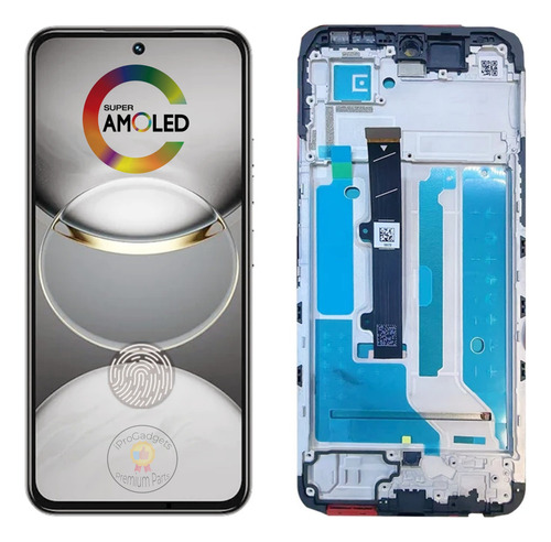Pantalla Amoled Con Marco Para Tecno Spark 30 Pro Kl7