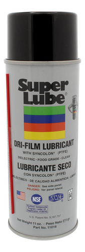 Super Lube 11016.&nbsp;aerosoles Dri-film, 11&nbsp;onzas.