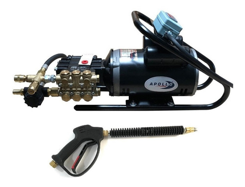 Imagen 1 de 10 de Hidrolavadora Industrial Apollo 2 Platino 110 Volts 2030 Psi