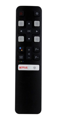 Imagen 1 de 10 de Control Remoto Compatible Tcl Rc802v Android Smarttv Netflix