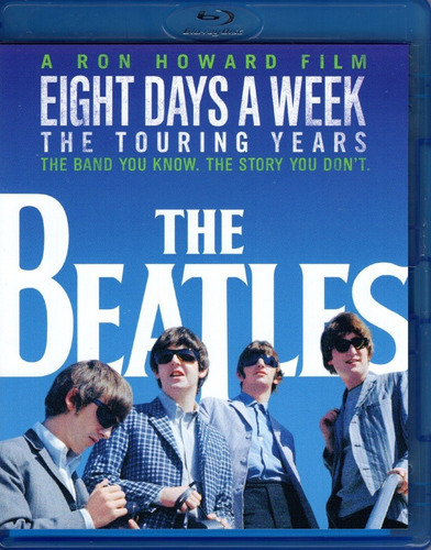 Beatles Eight Days A Week Touring Years Documental Blu-ray