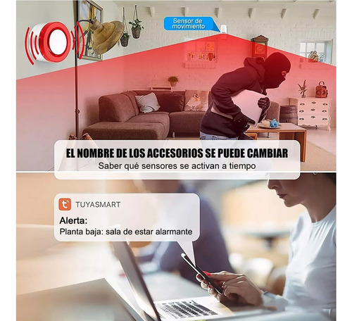Alarma Casa Wifi Inalambrica Ofic Negocio Local App Celular