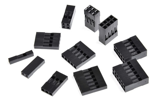 Qlouni 620 peças 0,100 em Pitch Jet Sm 1 2 3 4 5 6 pinos com