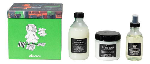 Kit de aceites Davines: SH280 ml, acondicionador de 250 ml y aceite capilar de 135 ml