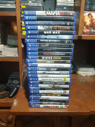 Lote De Juegos Play 4 Usados Como Nuevos (Usado)