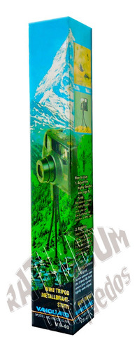 Mini Tripé Flexível De Mesa Para Câmera Fotográfica 12 Cm