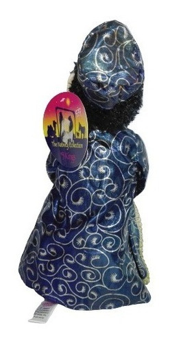 Imagen 3 de 9 de Peluche Rey Mago Gaspar 32cm Sugar Loaf Regalo Navidad Amor