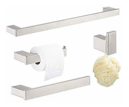 Klabb D68 Ss304 Juego De Accesorios De Hardware De Baño De 4