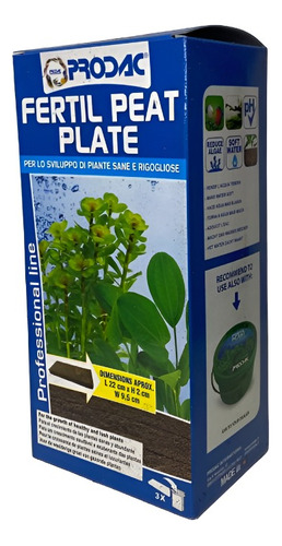 Fertil Peat Plate Turba Fertilizante Para Plantas Acuáticas