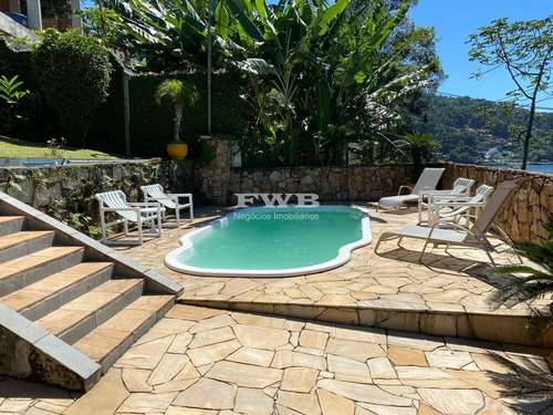 Imagem 7 de 30 de Maravilhosa Casa 3 Quartos Em Angra Dos Reis/ Vista Mar/piscina/sauna - Fwbl01 - 70504616
