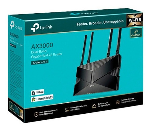 Router Tp-link Archer Ax53 Gigabit Wi-fi 6 Ax3000 One-mesh