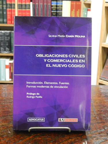 Chaín Molina Obligaciones Civiles Y Comerciales En Nuevo Cód