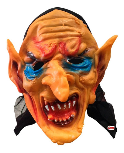 Máscara Drácula Látex Disfraz Halloween - Ciudad Cotillón