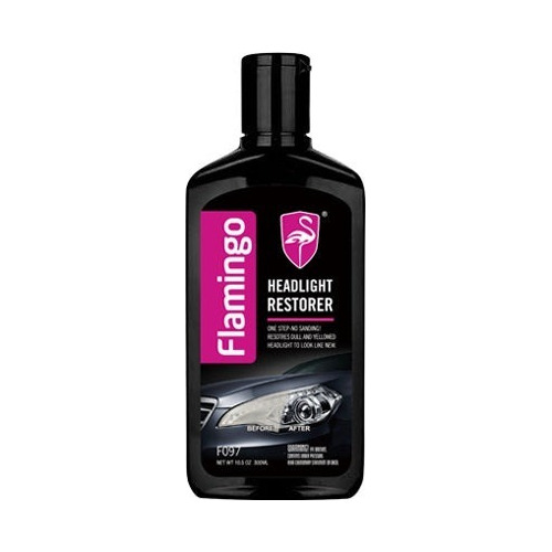 Restaurador De Faros Flamingo 300 Ml Para Vehículos Sellador