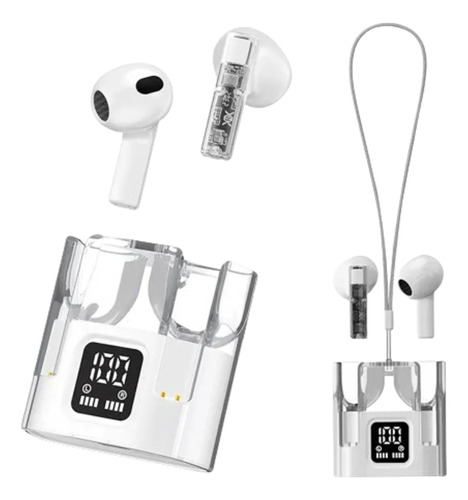 Audifonos Inalambricos G70 Blanco