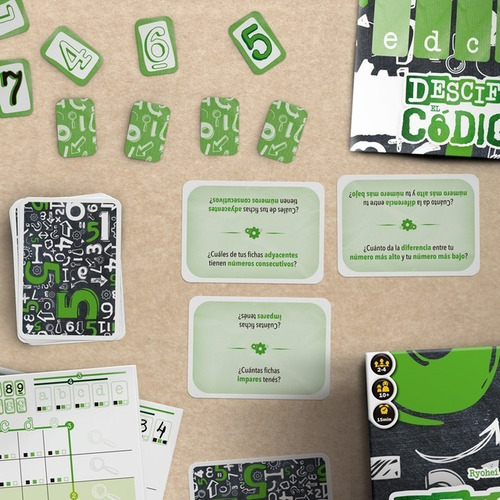 Imagen 4 de 6 de Juego De Mesa Estrategia Descifrá El Código Buró