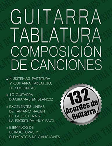 Guitarra Tablatura Composicion De Canciones: 132 Acordes De