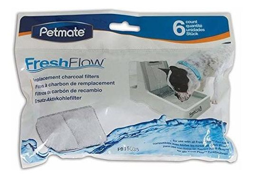 Petmate 6 Conde Filtro De Repuesto Fresh Flow